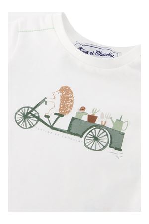 White cotton T-shirt TARTINE ET CHOCOLAT KIDS | TY1005152